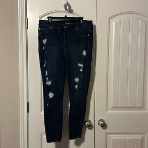 Torrid Size 16 Bombshell Skinny jeans